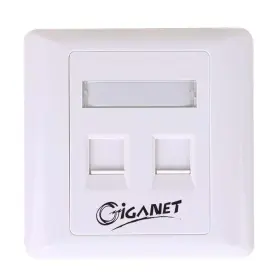 Giganet Double Faceplate complete with Module